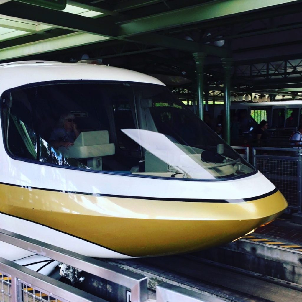 Monorail to Chef Mickey's!