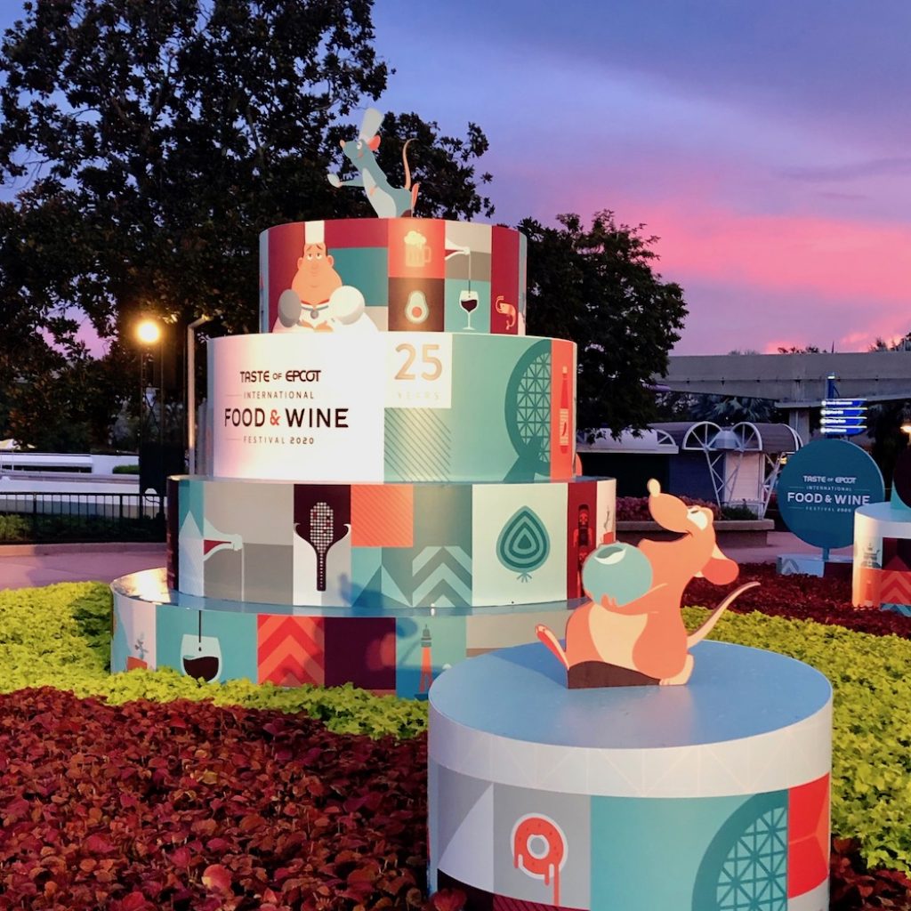 Epcot Food & Wine Festival 2020 Sign 