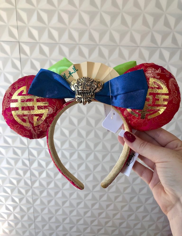 Mulan Inspired Minnie Ears – These are Gorgeous and Reversible!