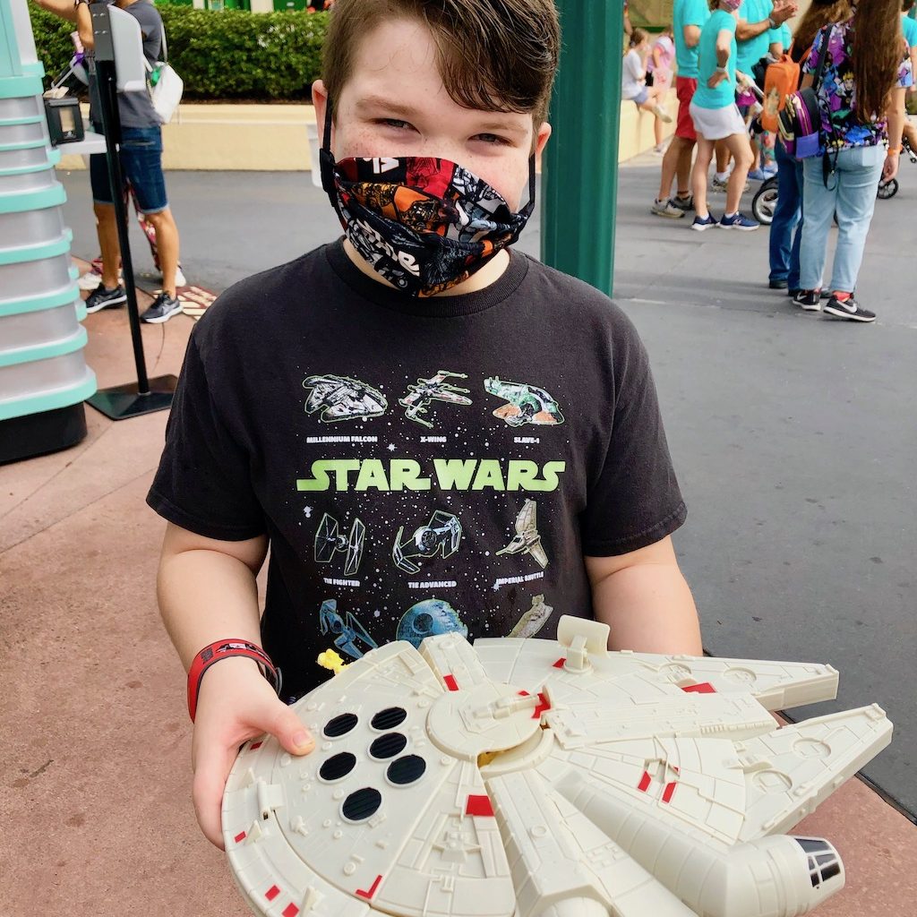 Popcorn Bucket, Millennium Falcon, found in Hollywood Studios. 