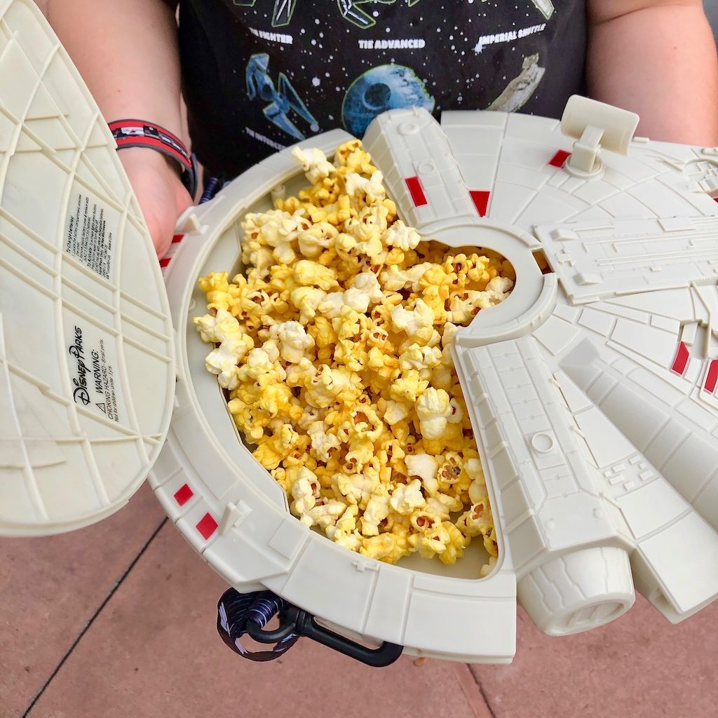 Millennium Falcon Popcorn Bucket in Hollywood Studios. 