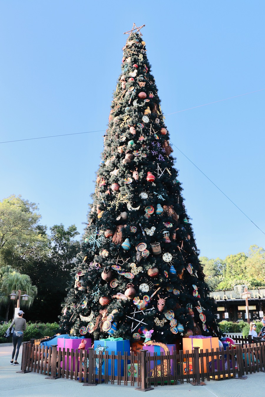 Animal Kingdom's Christmas Tree