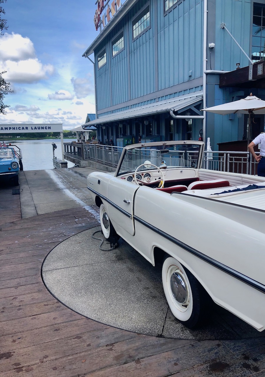 Amphicar Launch at Disney Springs!