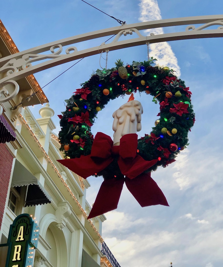 Holiday Wreaths found down Main Street 