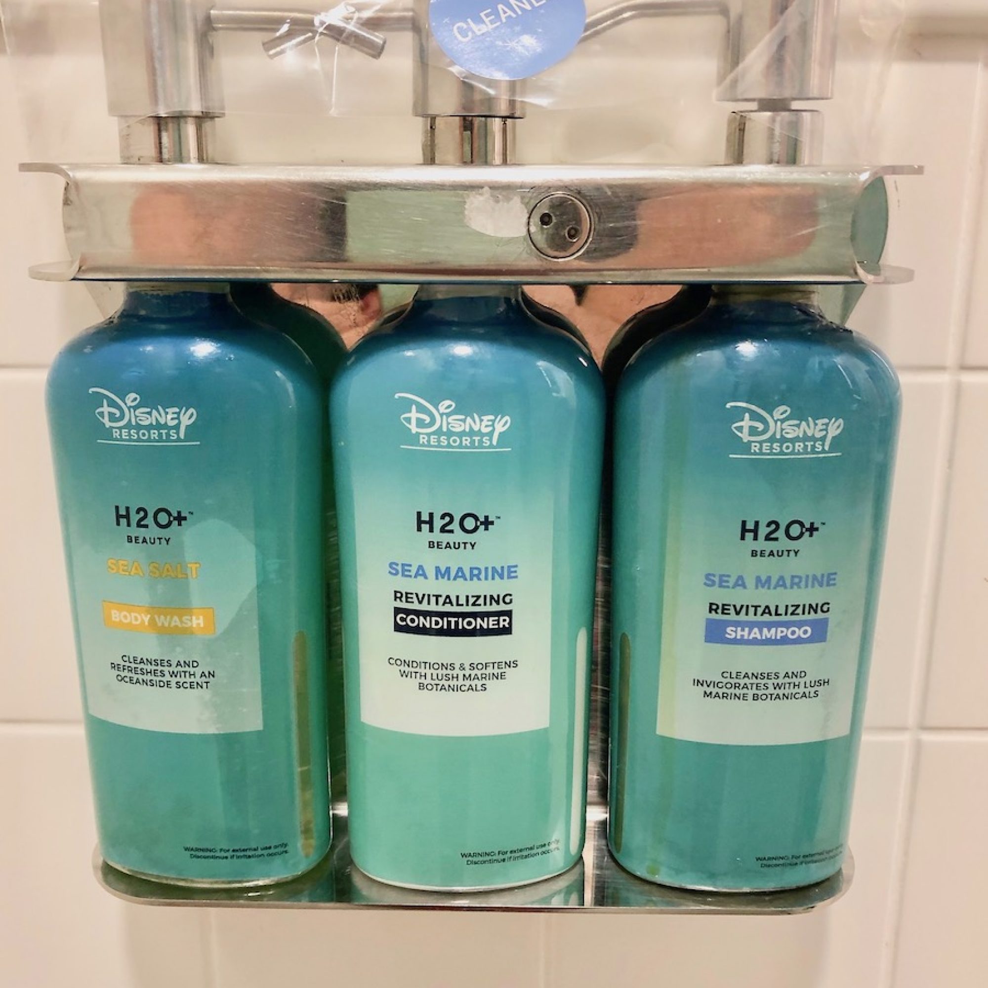 Complimentary H20 Products are available in all of the Resorts