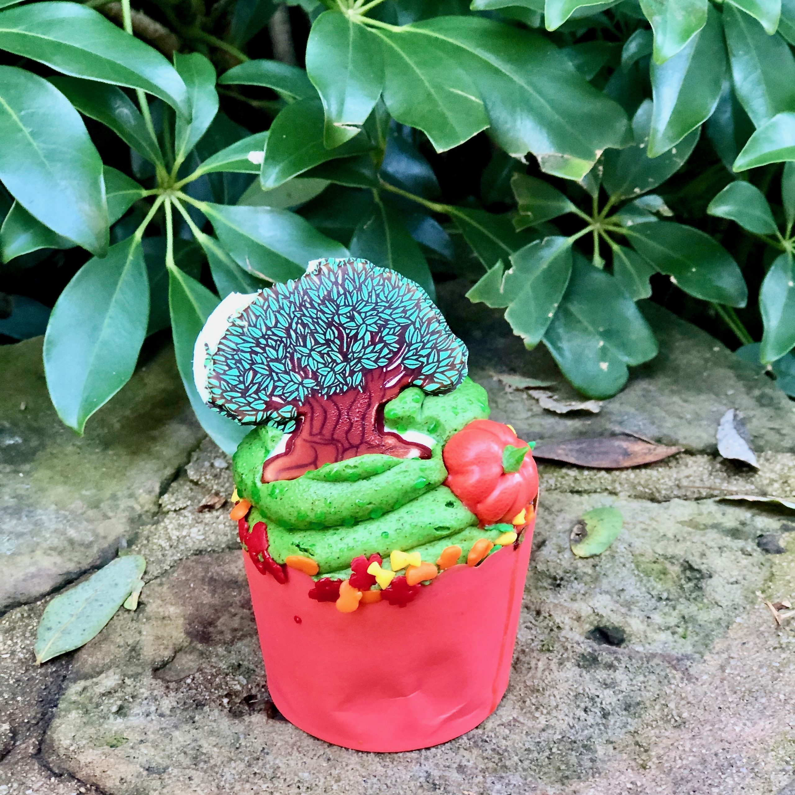 Tree of Life Cupcake at Animal Kingdom