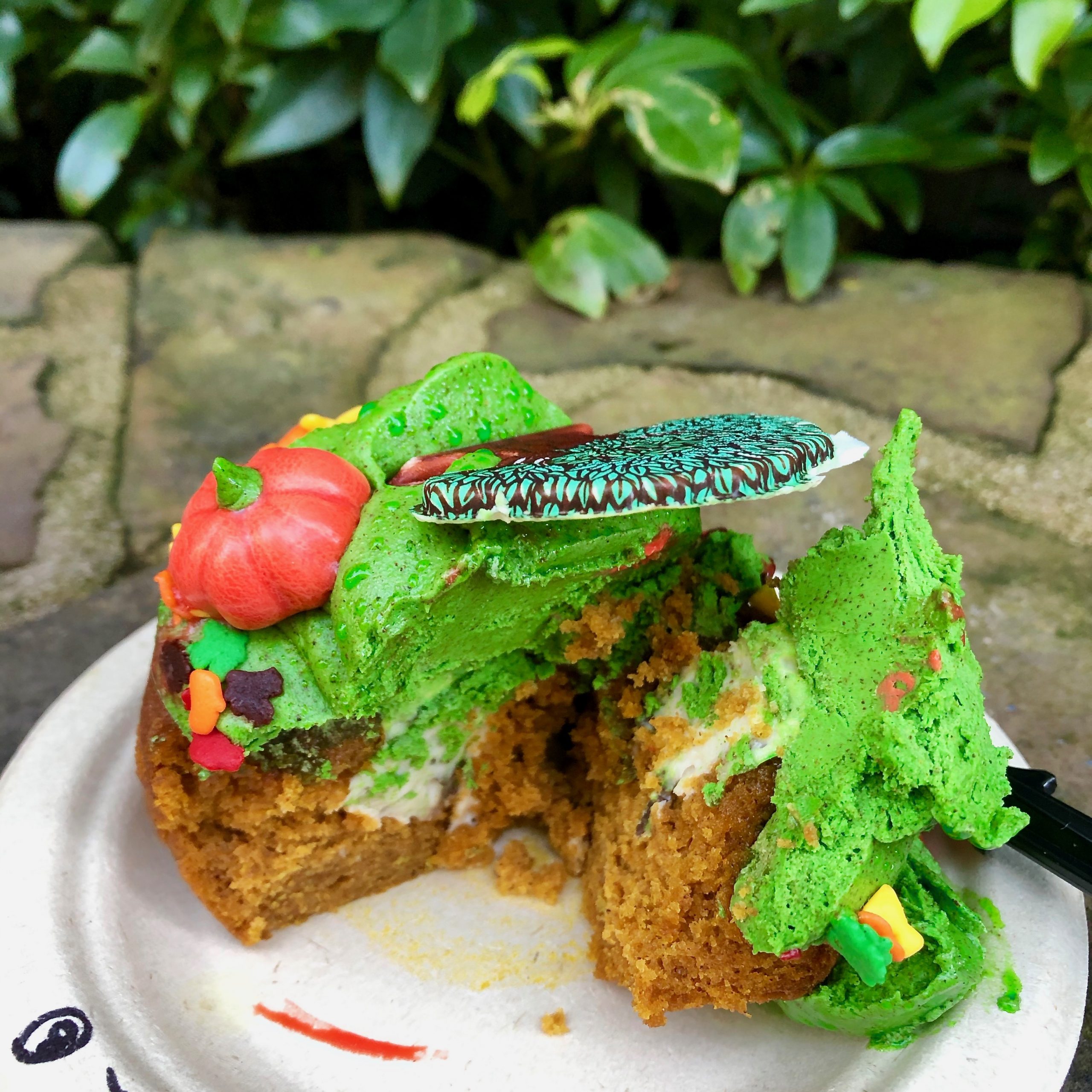 Inside peek at the Tree of Life Cupcake from Creature Comforts