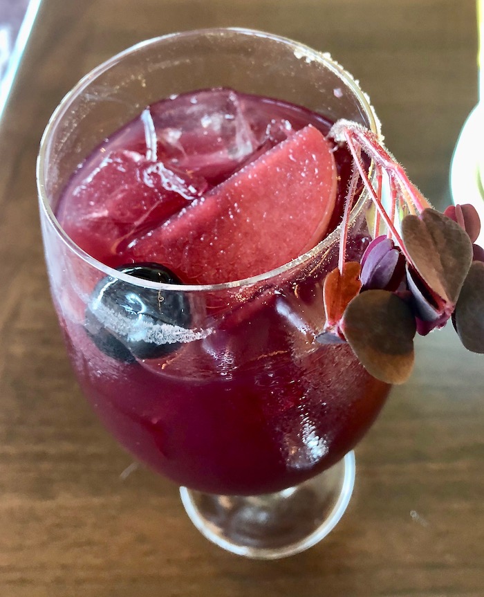 Sangria Speziata from Topolino's Terrace. 