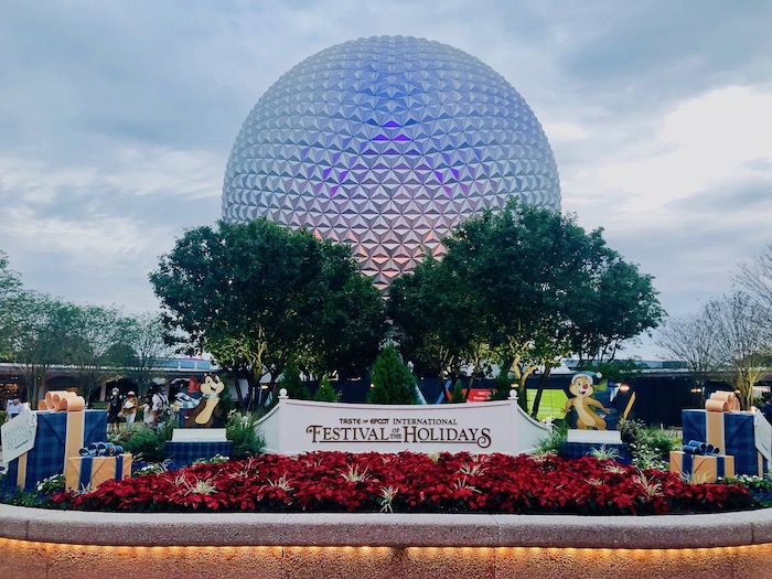 Festival of the Holidays at Epcot.