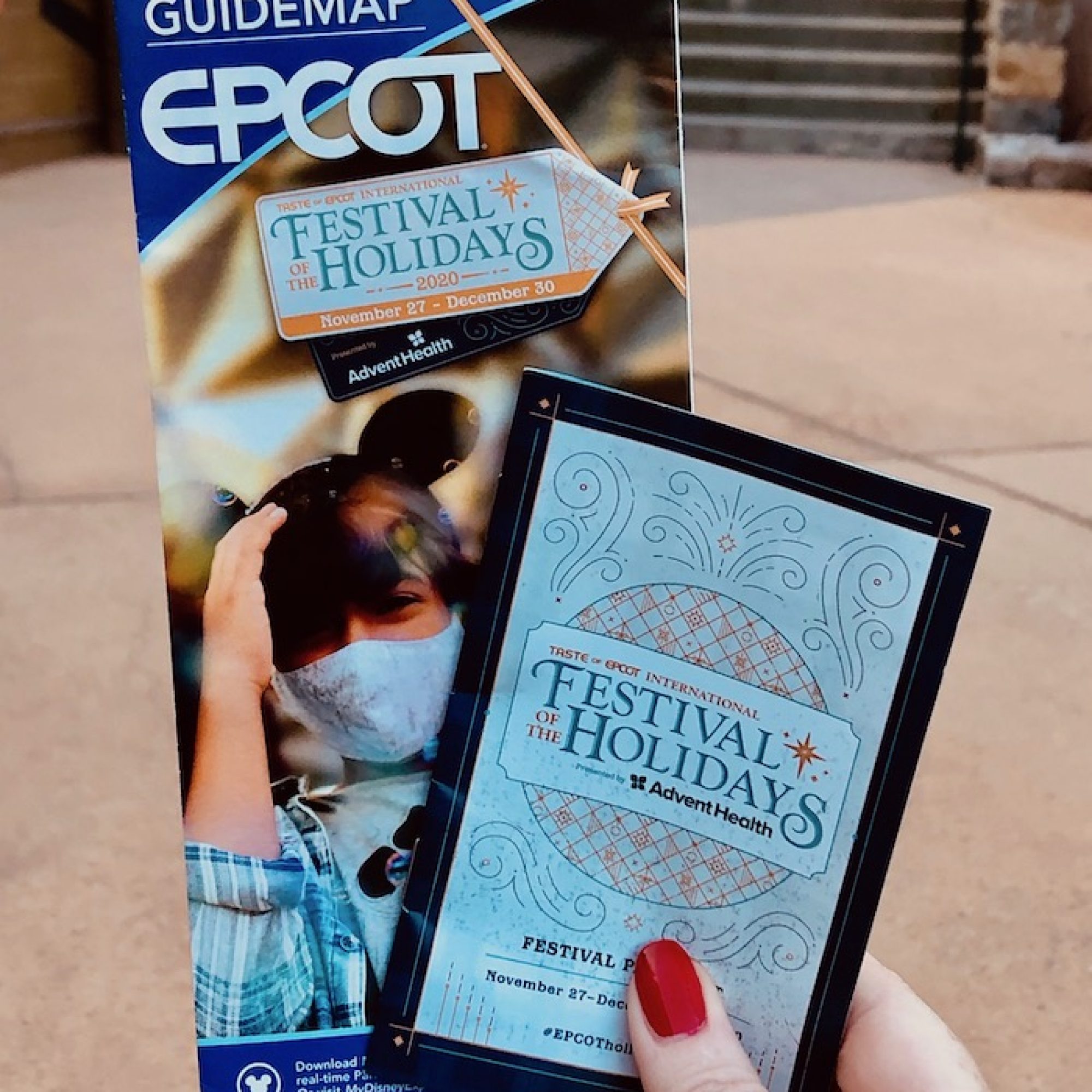 Make sure to pickup an Epcot Park Guide and Festival Passport!