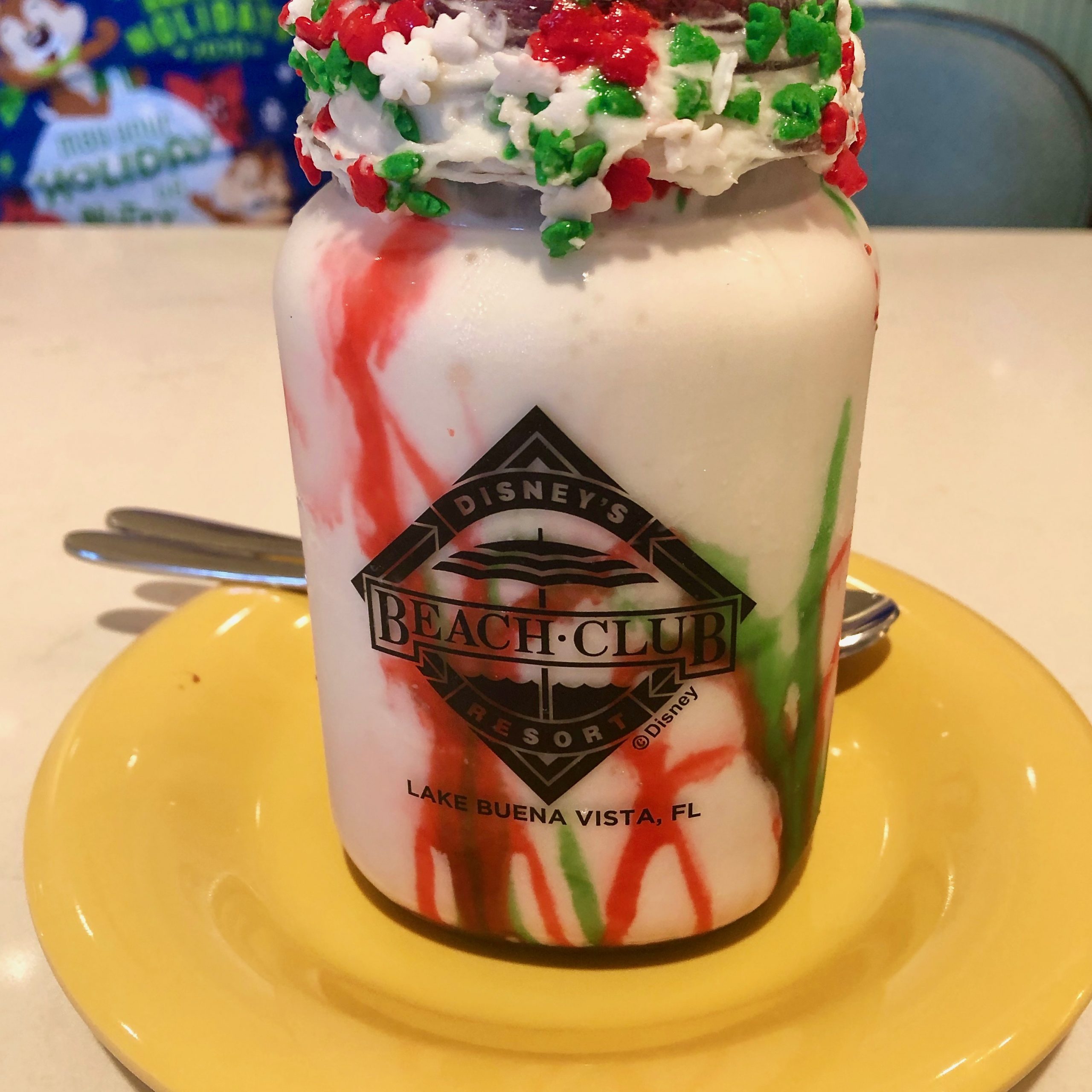 Beaches and Cream's Holiday shake also comes with a souvenir cup.