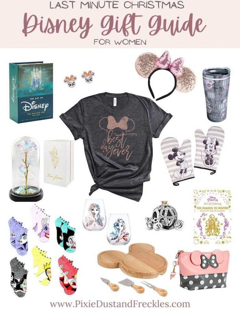 Last-Minute Christmas Disney Gift Guides (For Men, Women, Boys & Girls!)