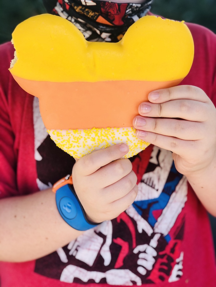 Mickey-shaped Snack - Candy Corn Cookie