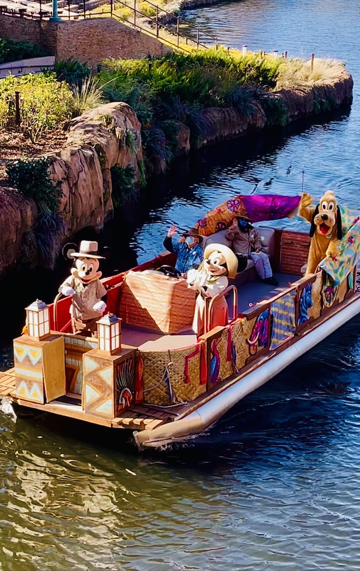 Floating Character Cavalcades in Animal Kingdom 