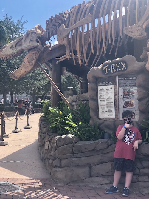 Dining Review: T-REX Cafe in Disney Springs - Pixie Dust & Freckles