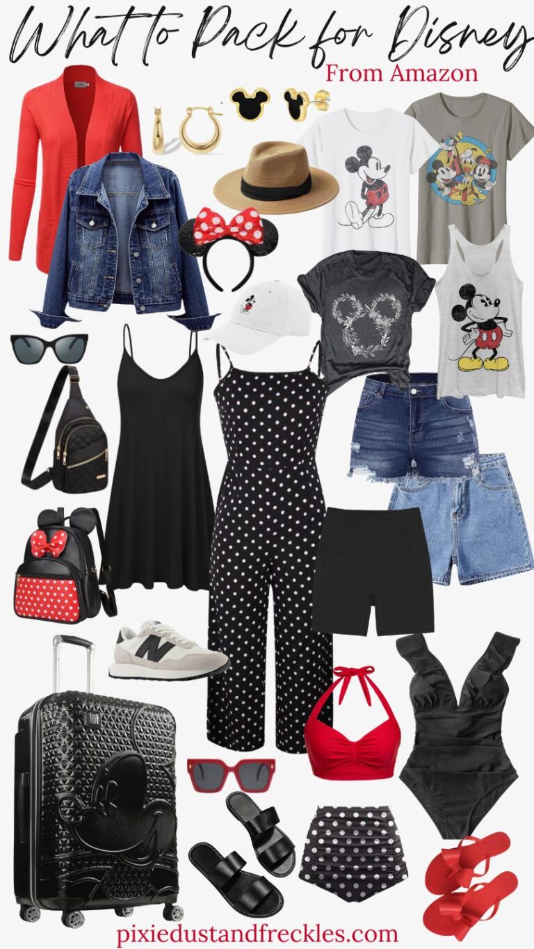 Disney Packing Checklist - What to Pack for Disney Shopping Guide